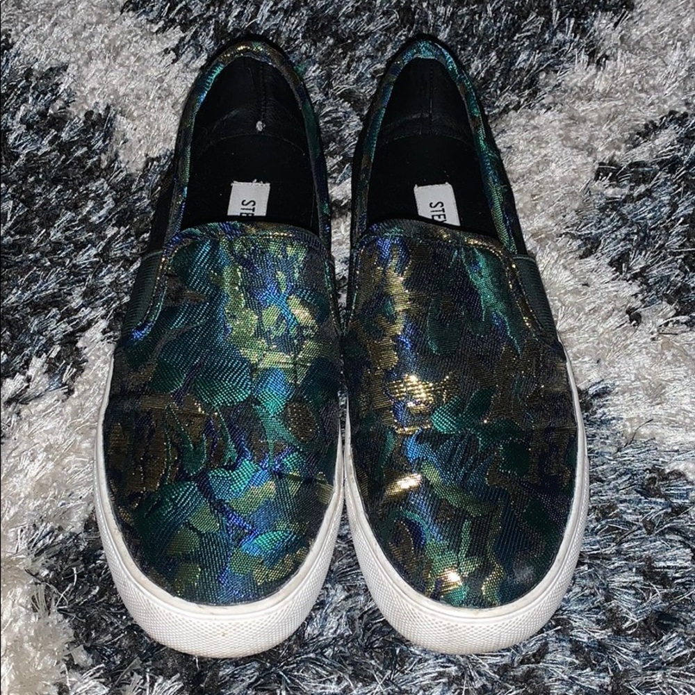 Steve Madden EVANGEL fabric pattern sneakers